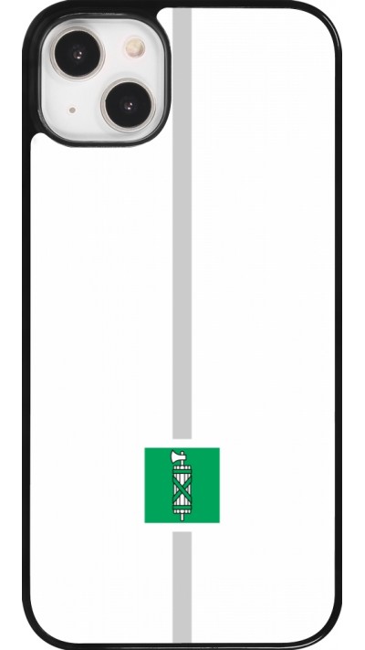 Coque iPhone 14 Plus - Canton SG blanc