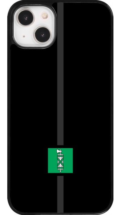 Coque iPhone 14 Plus - Canton SG noir