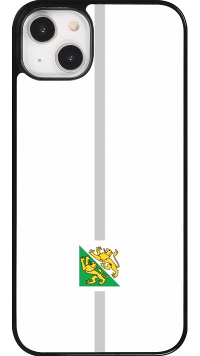 Coque iPhone 14 Plus - Canton TG blanc