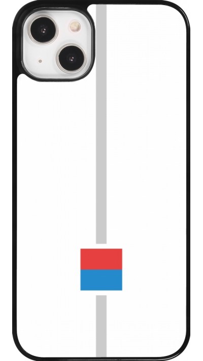 Coque iPhone 14 Plus - Canton TI blanc