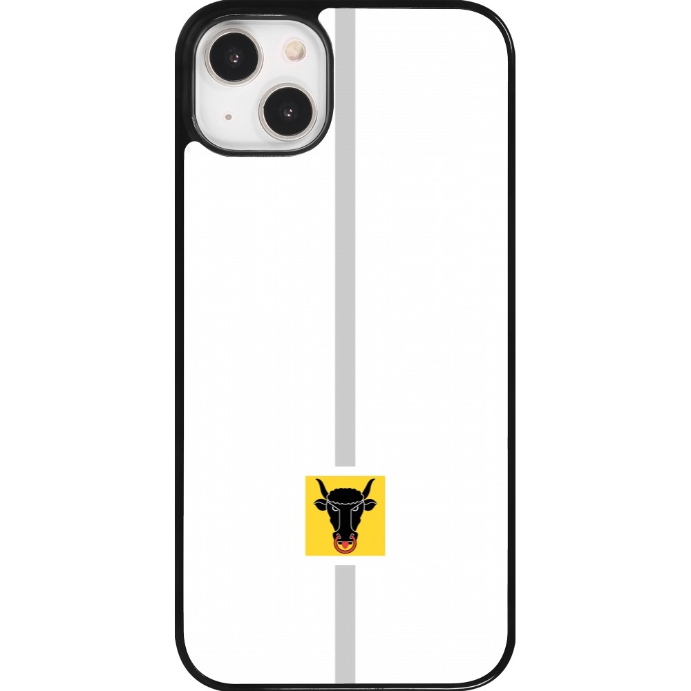 Coque iPhone 14 Plus - Canton UR blanc
