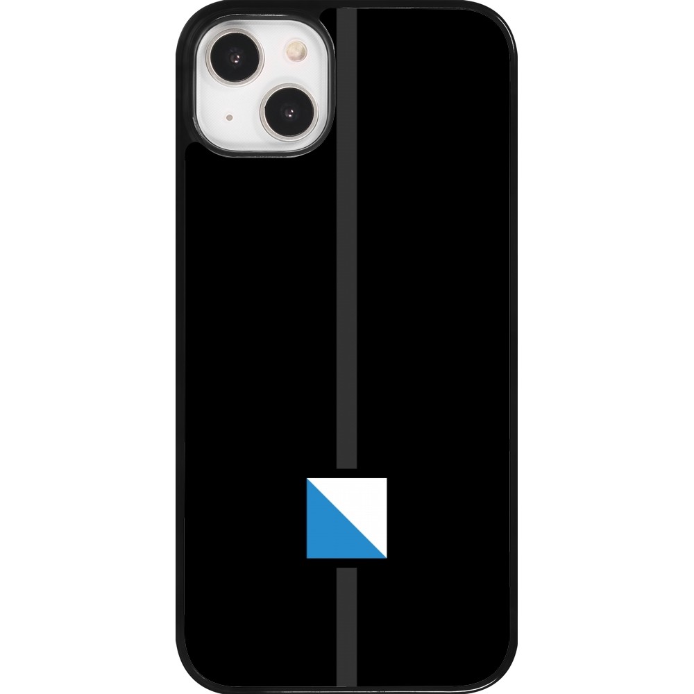Coque iPhone 14 Plus - Canton ZH noir