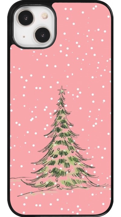 iPhone 14 Plus Case Hülle - Christmas 25 Pink Tree