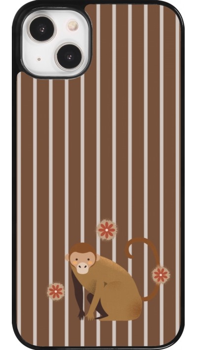iPhone 14 Plus Case Hülle - Monkey with stripes iPhone 14 Plus Case Hülle - Monkey with stripes