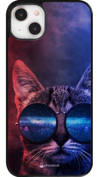 iPhone 14 Plus Case Hülle - Red Blue Cat Glasses iPhone 14 Plus Case Hülle - Red Blue Cat Glasses