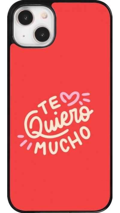 Coque iPhone 14 Plus - Saint Valentines Day 26 Te quiero mucho