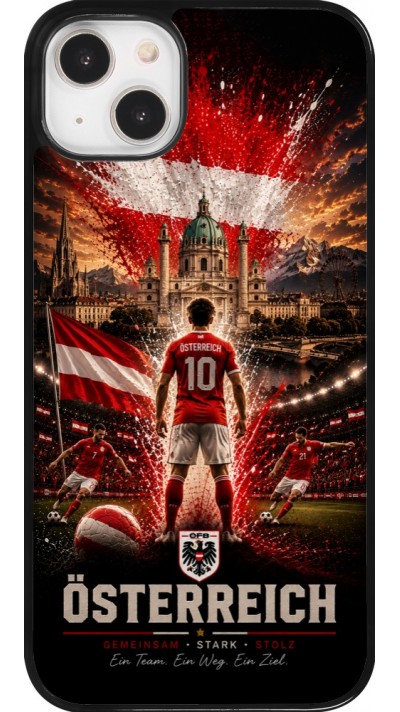 Coque iPhone 14 Plus - Football Autriche splash 2026
