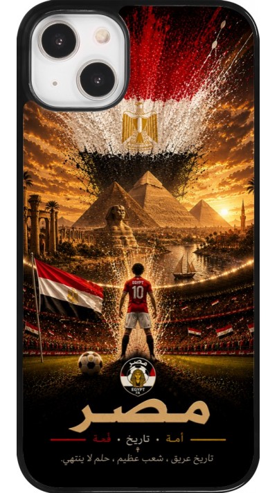Coque iPhone 14 Plus - Football Égypte splash 2026