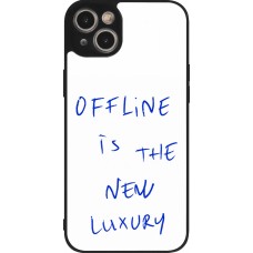 iPhone 14 Plus Case Hülle - Silikon schwarz Offline is the new luxury