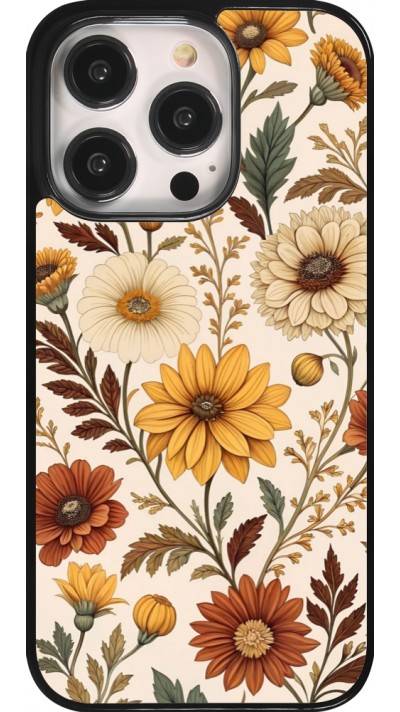 Coque iPhone 14 Pro - Autumn 25 Flower pattern