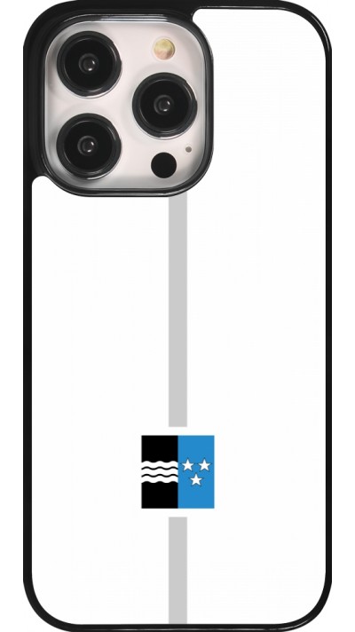 Coque iPhone 14 Pro - Canton AG blanc