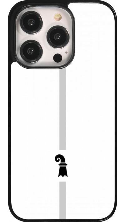 Coque iPhone 14 Pro - Canton BS blanc