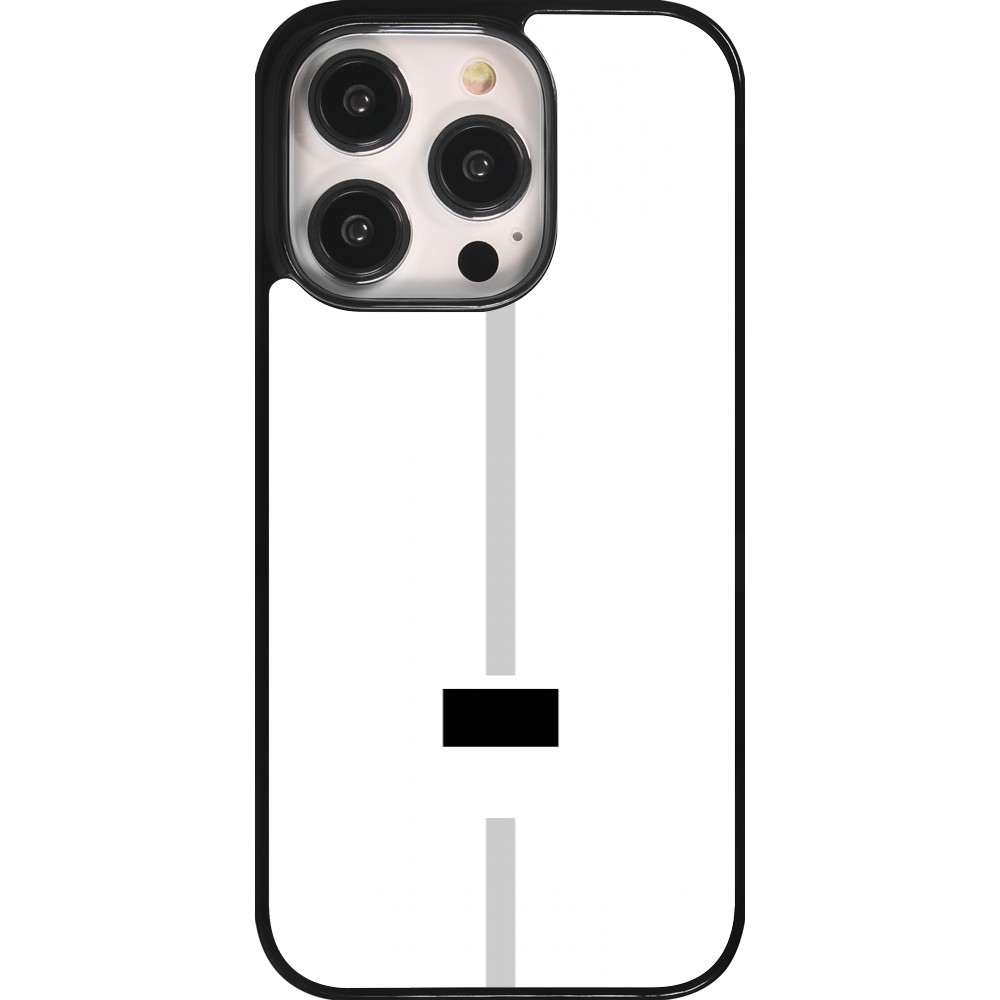 Coque iPhone 14 Pro - Canton FR blanc