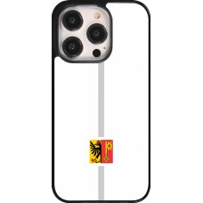 Coque iPhone 14 Pro - Canton GE blanc