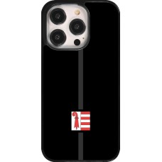 Coque iPhone 14 Pro - Canton JU noir
