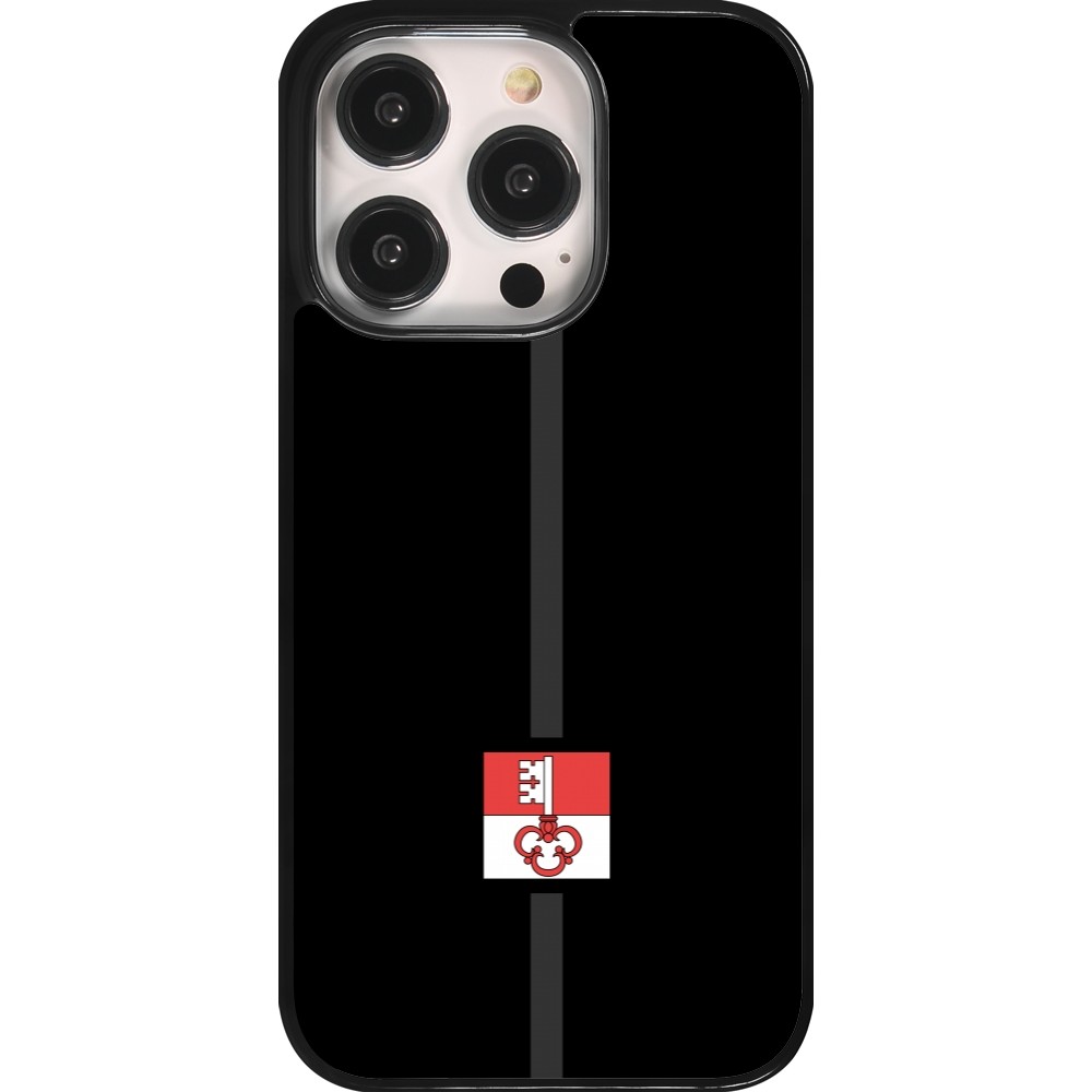 Coque iPhone 14 Pro - Canton OW noir