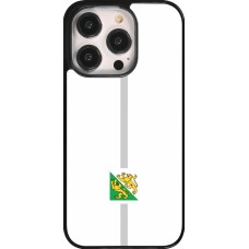 Coque iPhone 14 Pro - Canton TG blanc