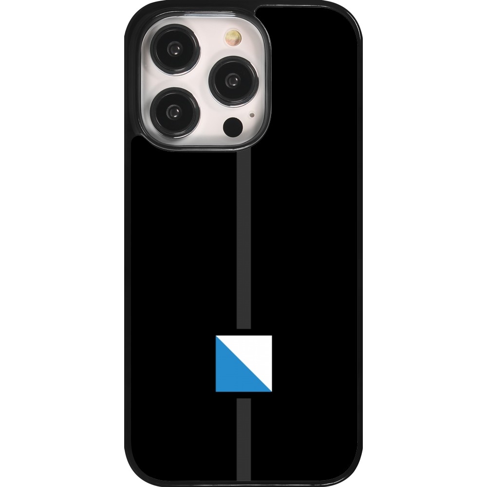 Coque iPhone 14 Pro - Canton ZH noir