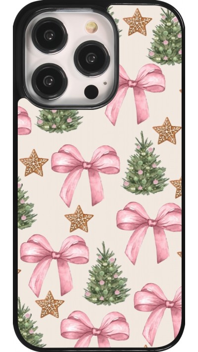 iPhone 14 Pro Case Hülle - Christmas 25 Vintage Ribbons