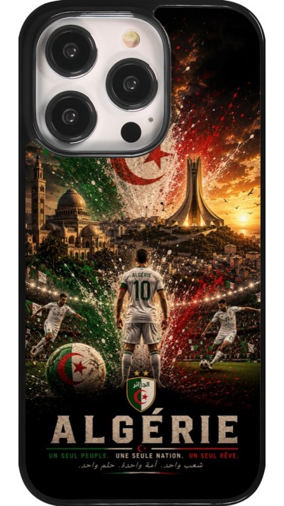iPhone 14 Pro Case Hülle - Fussball Algerien splash 2026