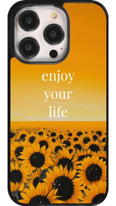 iPhone 14 Pro Case Hülle - Summer 2026 Enjoy your life