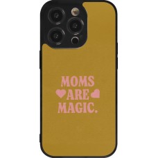 iPhone 14 Pro Case Hülle - Silikon schwarz Mom 2026 Are Magic
