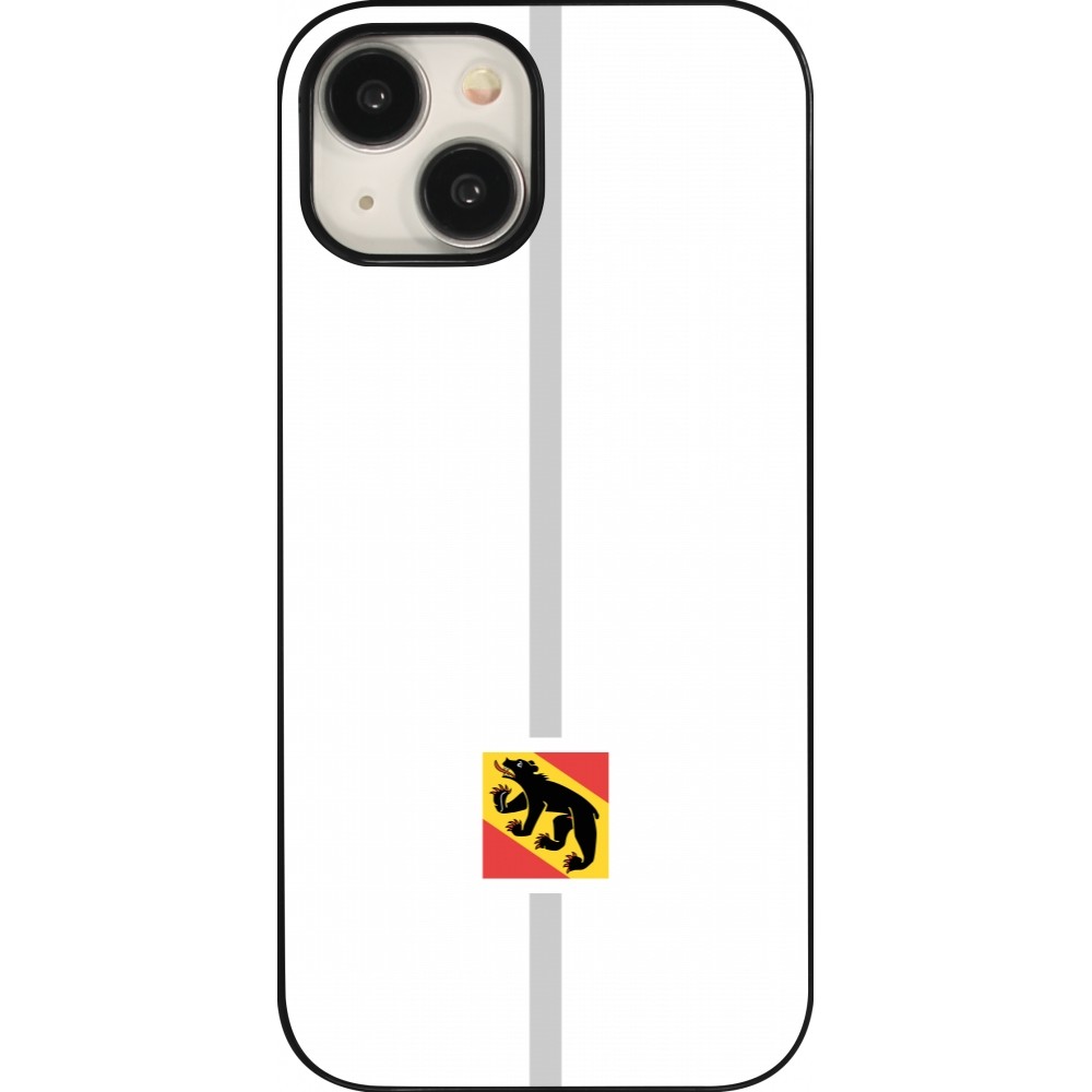 Coque iPhone 15 - Canton BE blanc