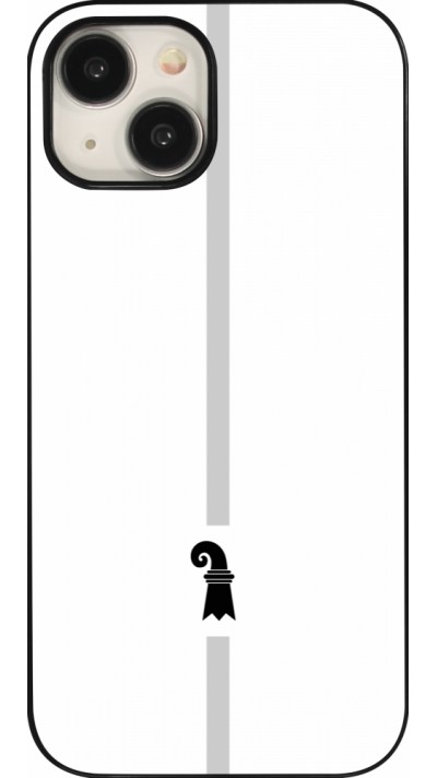 Coque iPhone 15 - Canton BS blanc