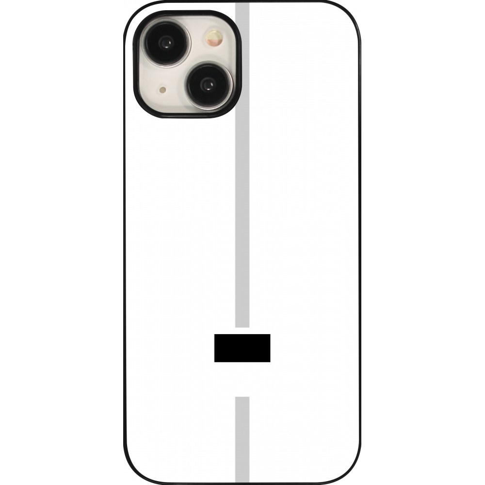 Coque iPhone 15 - Canton FR blanc