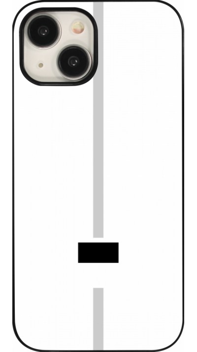 Coque iPhone 15 - Canton FR blanc