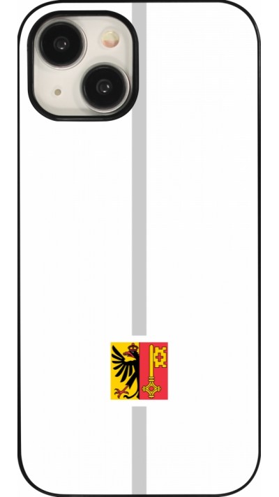 Coque iPhone 15 - Canton GE blanc