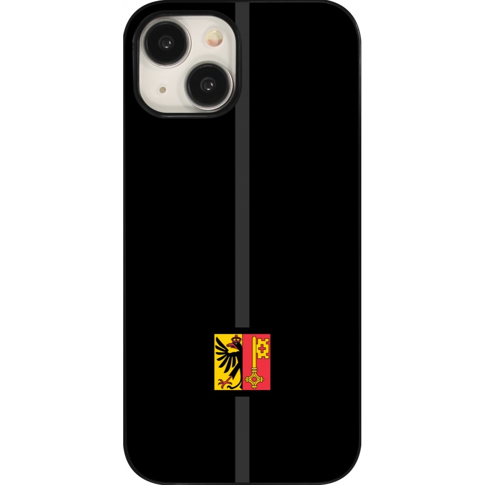 Coque iPhone 15 - Canton GE noir