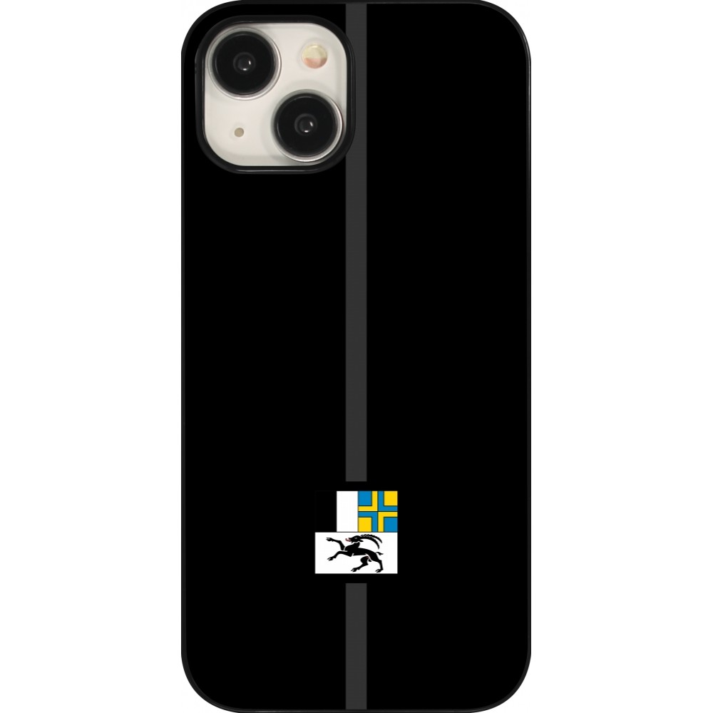 Coque iPhone 15 - Canton GR noir