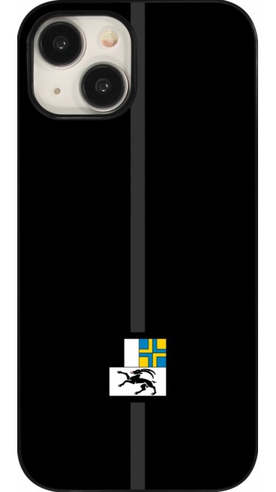 Coque iPhone 15 - Canton GR noir