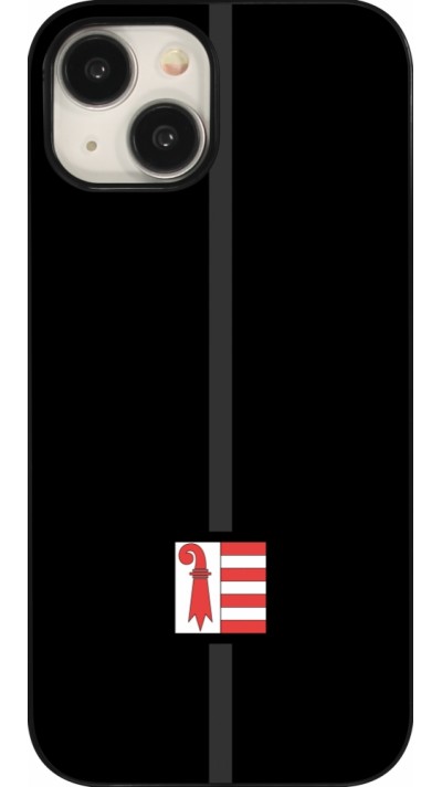 Coque iPhone 15 - Canton JU noir