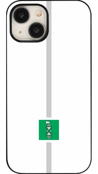 Coque iPhone 15 - Canton SG blanc