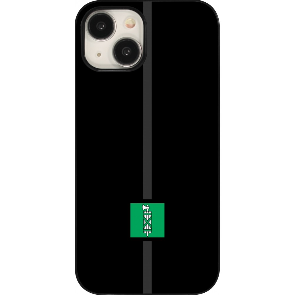 Coque iPhone 15 - Canton SG noir
