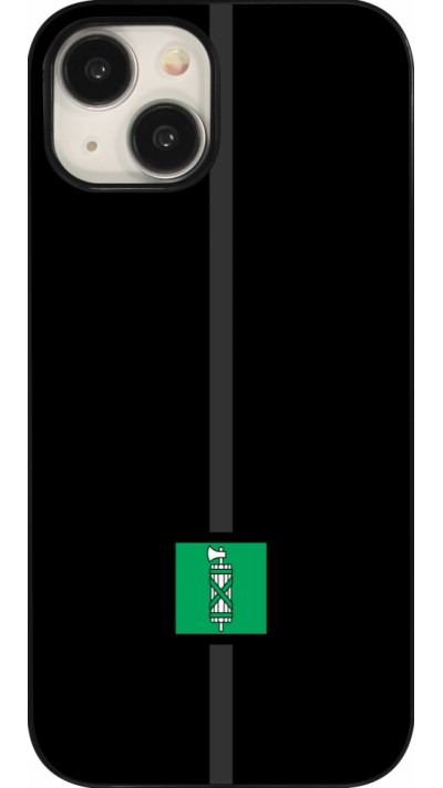 Coque iPhone 15 - Canton SG noir