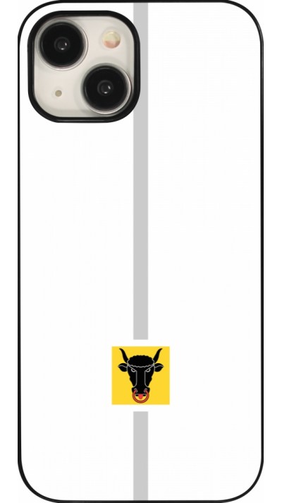 Coque iPhone 15 - Canton UR blanc