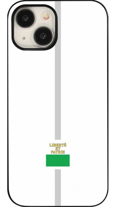 Coque iPhone 15 - Canton VD blanc