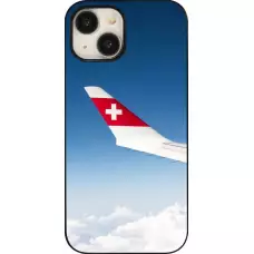 Coque iPhone 15 - Fête Nationale Suisse Sky Swiss Flag