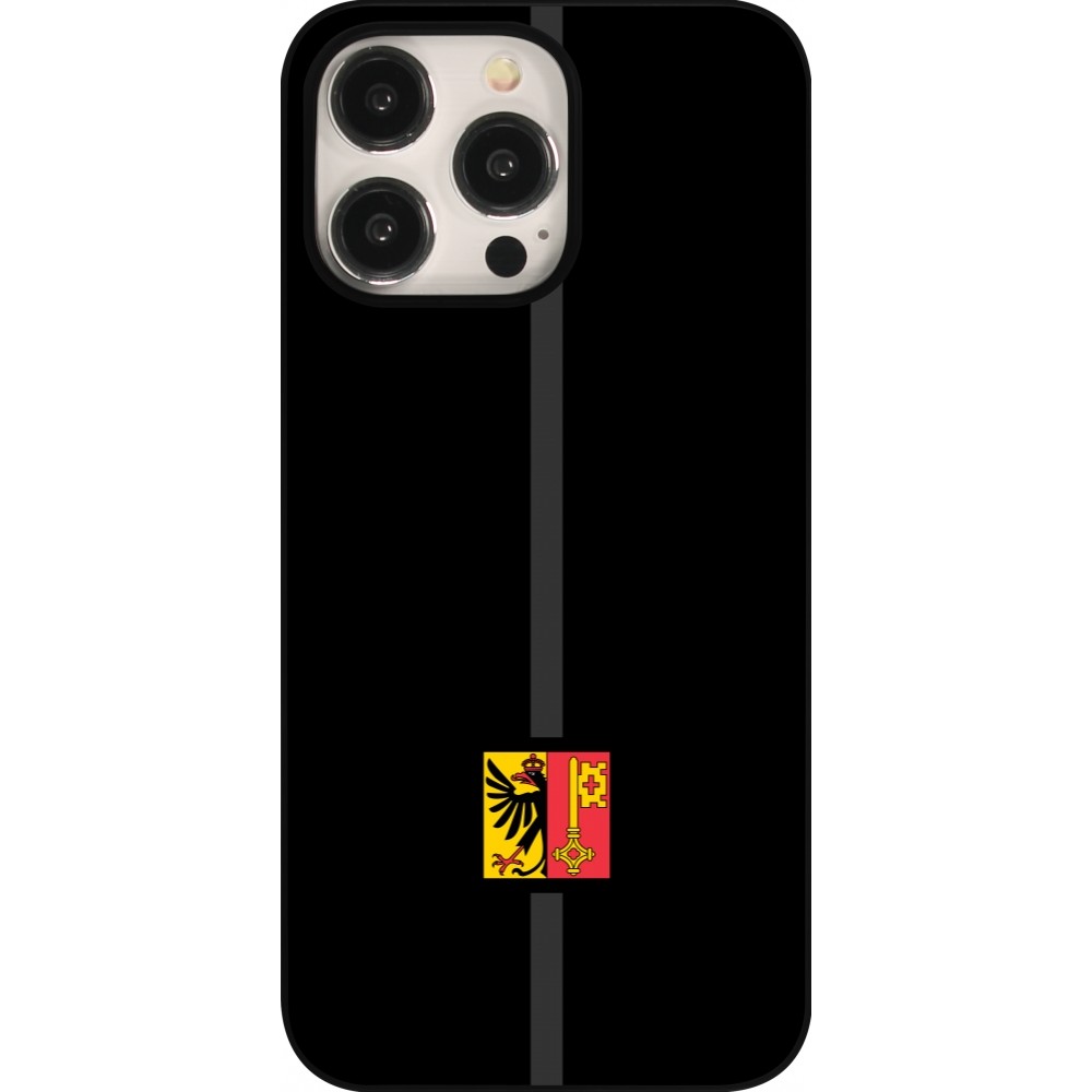 Coque iPhone 15 Pro Max - Canton GE noir