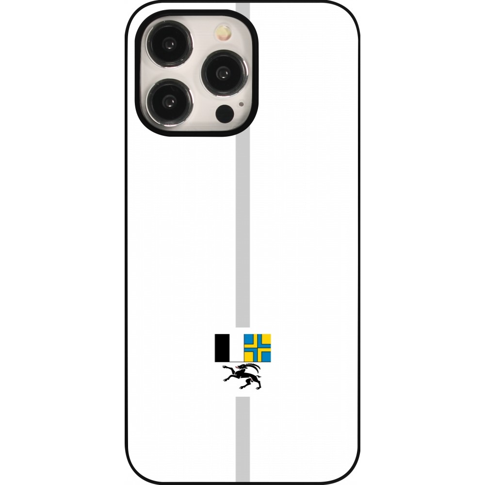 Coque iPhone 15 Pro Max - Canton GR blanc