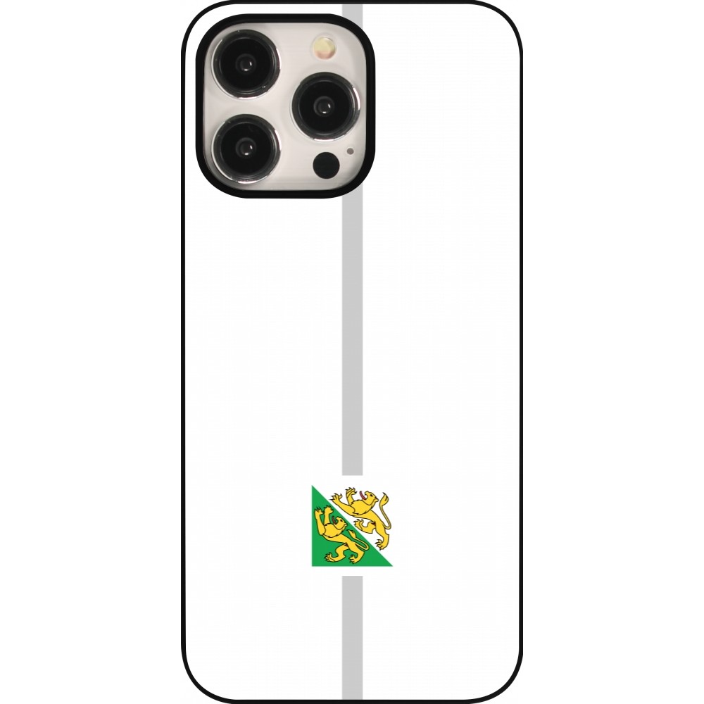 Coque iPhone 15 Pro Max - Canton TG blanc