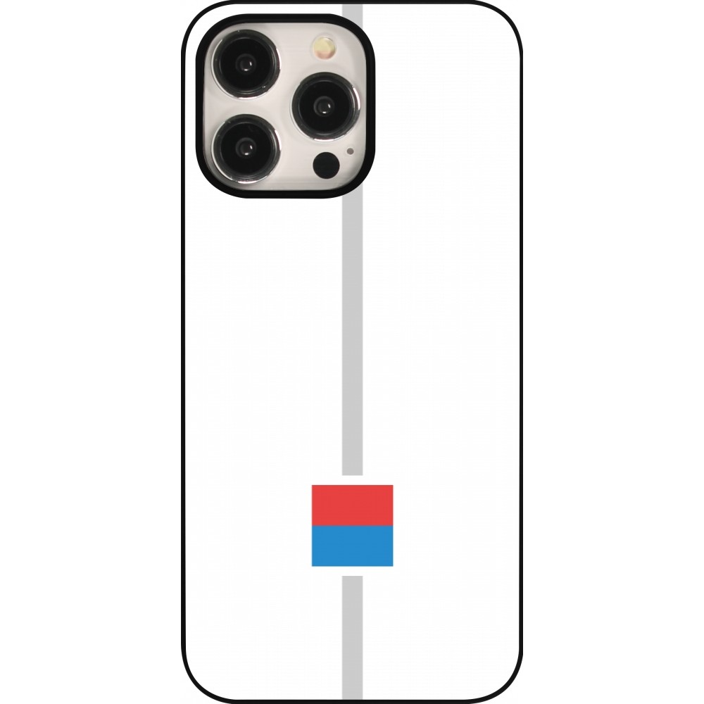Coque iPhone 15 Pro Max - Canton TI blanc