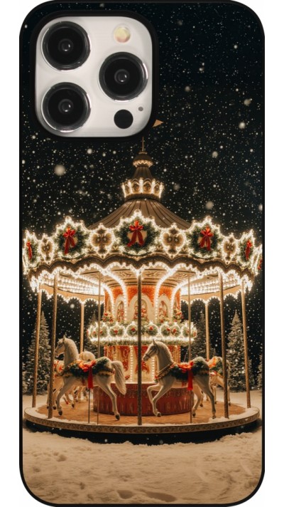 iPhone 15 Pro Max Case Hülle - Christmas 25 Carousel