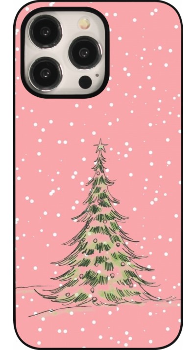 iPhone 15 Pro Max Case Hülle - Christmas 25 Pink Tree