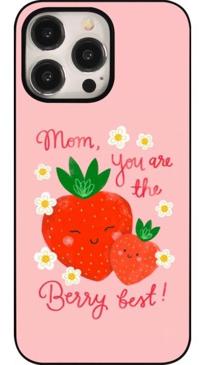 iPhone 15 Pro Max Case Hülle - Mom 2026 Berry best