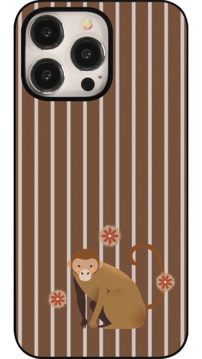 iPhone 15 Pro Max Case Hülle - Monkey with stripes iPhone 15 Pro Max Case Hülle - Monkey with stripes
