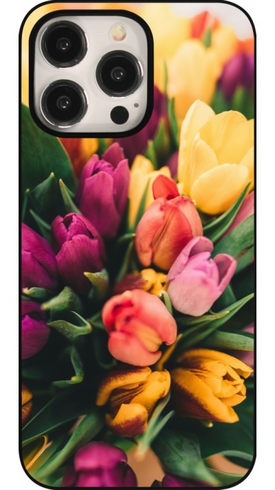 iPhone 15 Pro Max Case Hülle - Bouquet of tulips Spring 2026